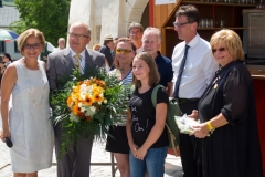 Gruppenfoto mit Landeshauptfrau