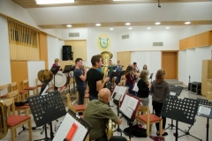 Musikverein beim Proben