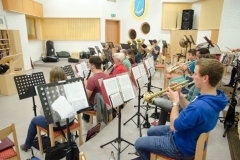 Musikverein beim Proben