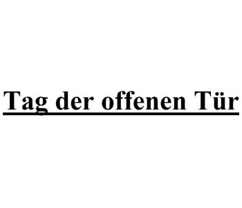 Tag der offenen Tür